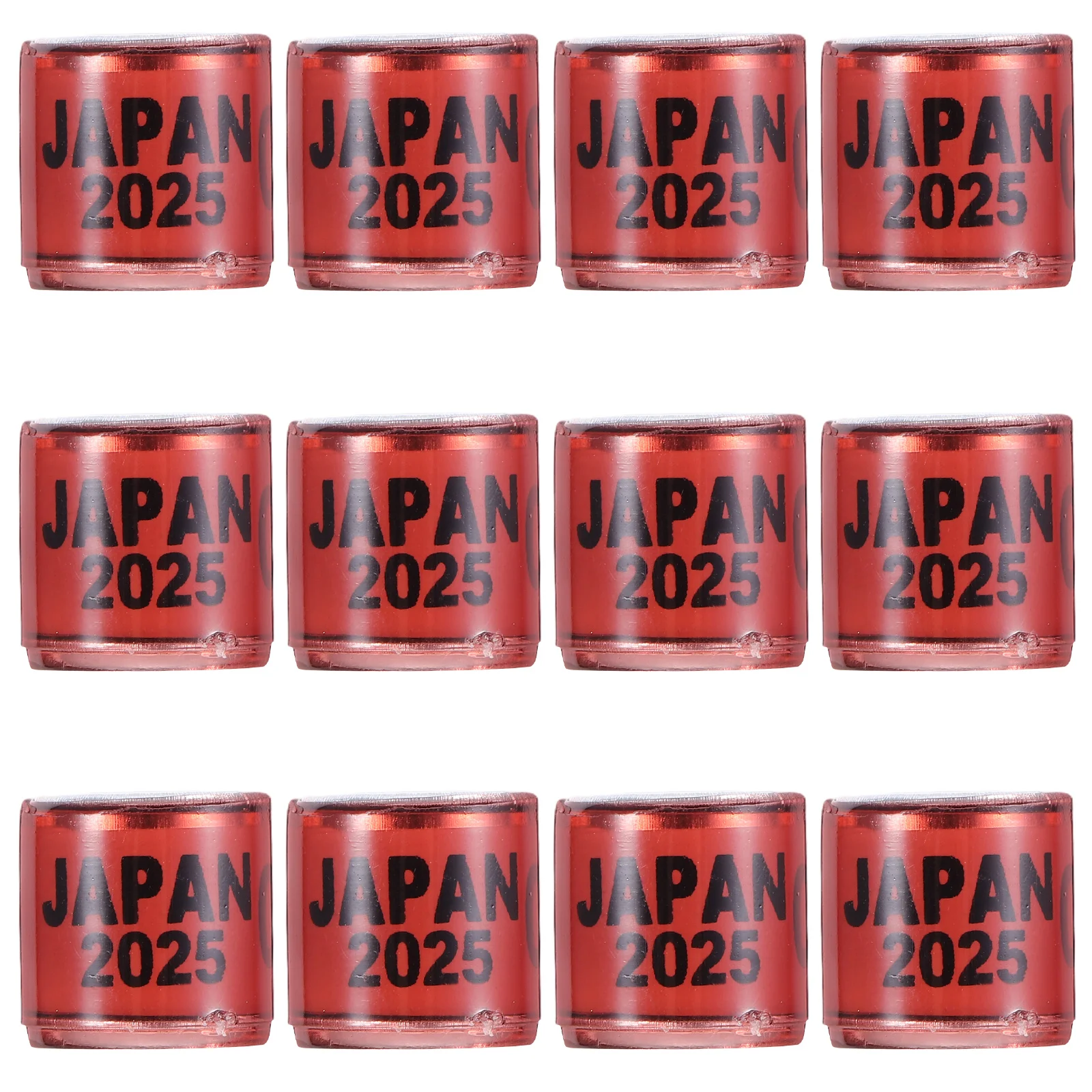 

50Pcs Pigeon Leg Bands Reliable Foreign Identification Rings for Racing Pigeons Breeding Safety Tracking Management Use