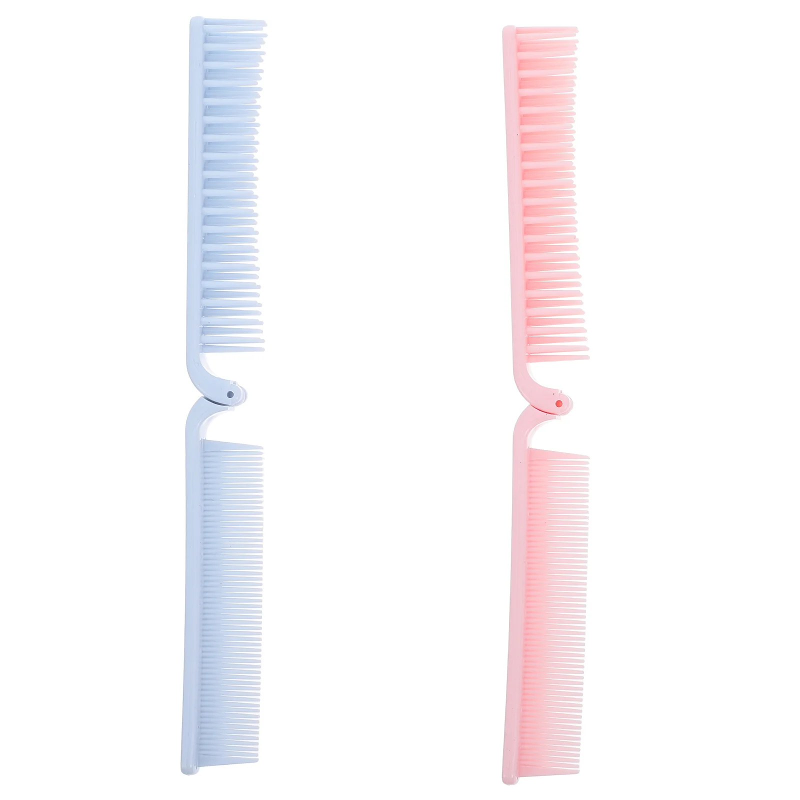 

Набор из 3 компактных складных расчесок: антистатические, с двойными зубцами, для укладки и завивки волос, портативные для путешествий, салона, дома и поездок