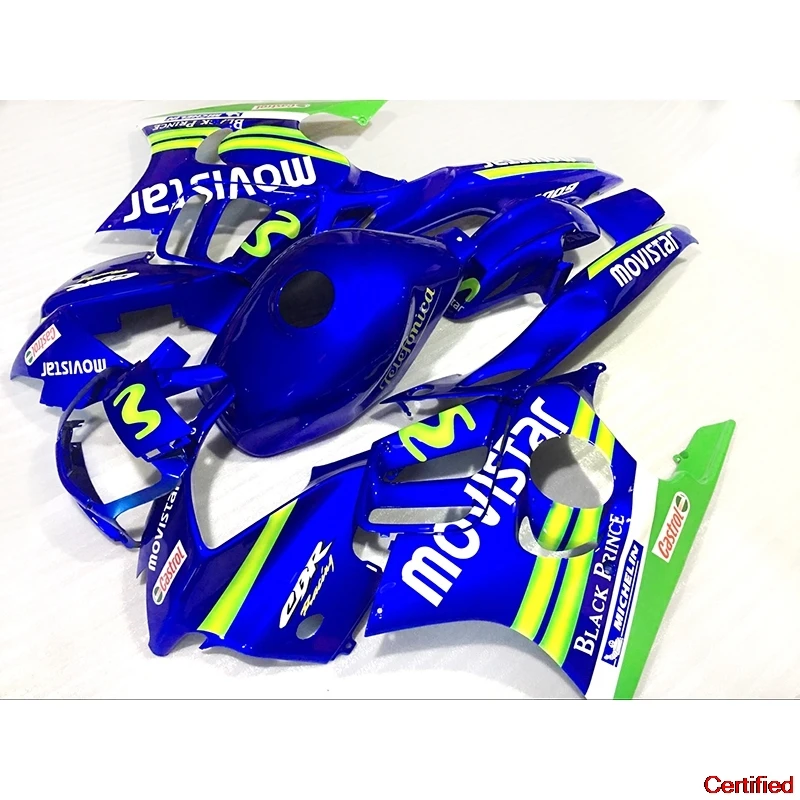

New New Fairings kit fit For Honda CBR600 F3 97 98 Blue green Full Kits fairing CBR 600 f3 1997 1998 Sell like hot cakes OH52