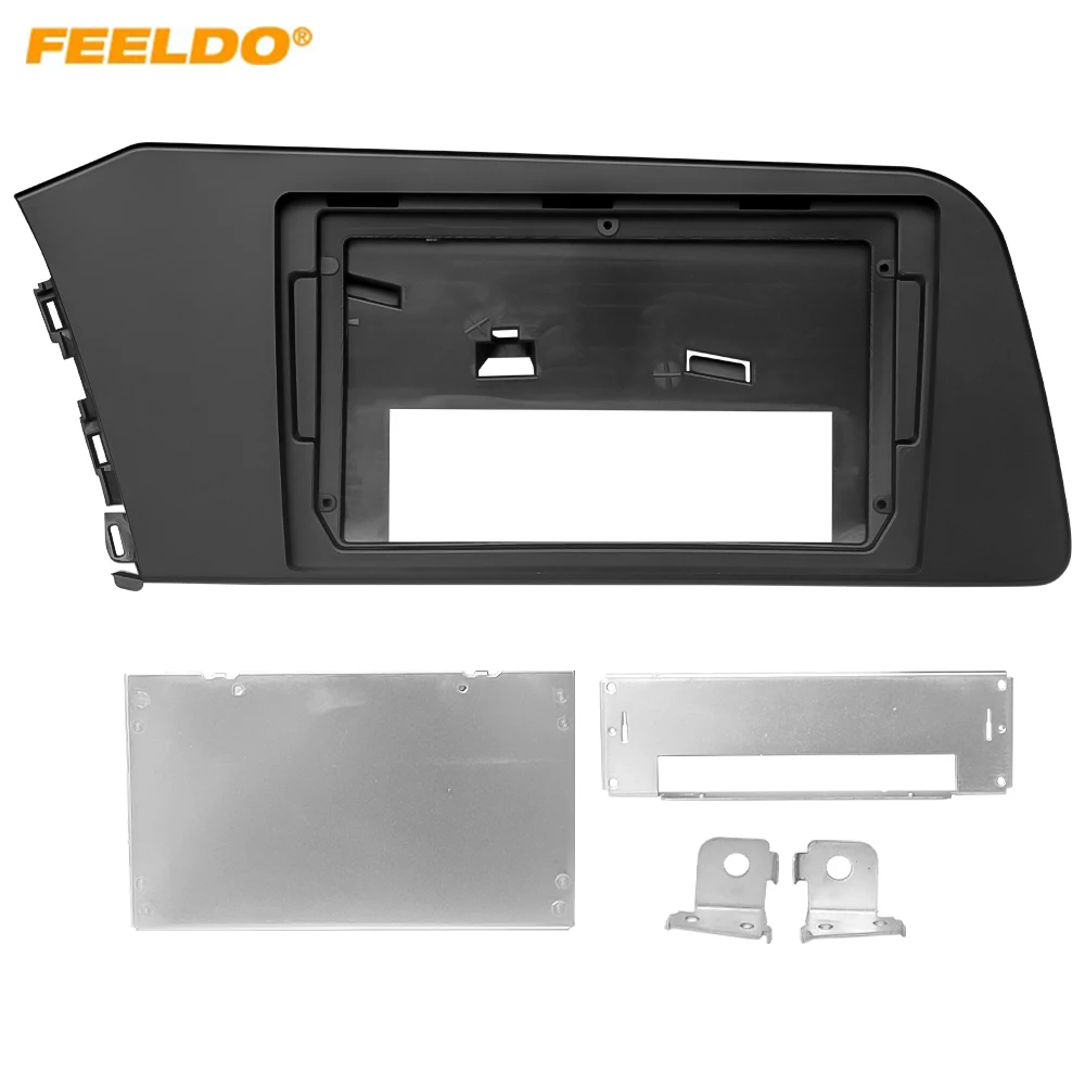 

Car Audio 9" Big Screen Dash Fascia Panel Frame Kit Adapter For Hyundai Elantra 2020 (LHD)