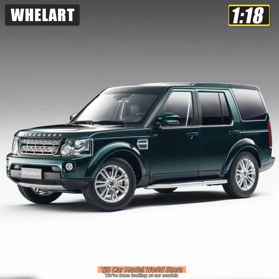 Whelart 1/18 2014 land rover discovery 4 modelo fundido preto