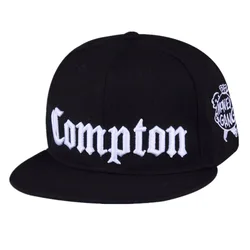 Baseball Hat Compton Snapback Youth Hip Hop Flat Brim Hat Along Male Hat Female