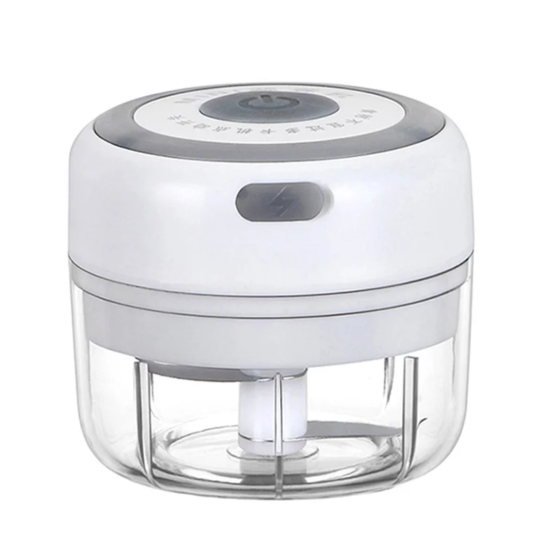 ABGE-100Ml Mini Electric Garlic Grinder Portable Food Press Mincer Seasoning Masher Spice Chopper Kitchen Accessories