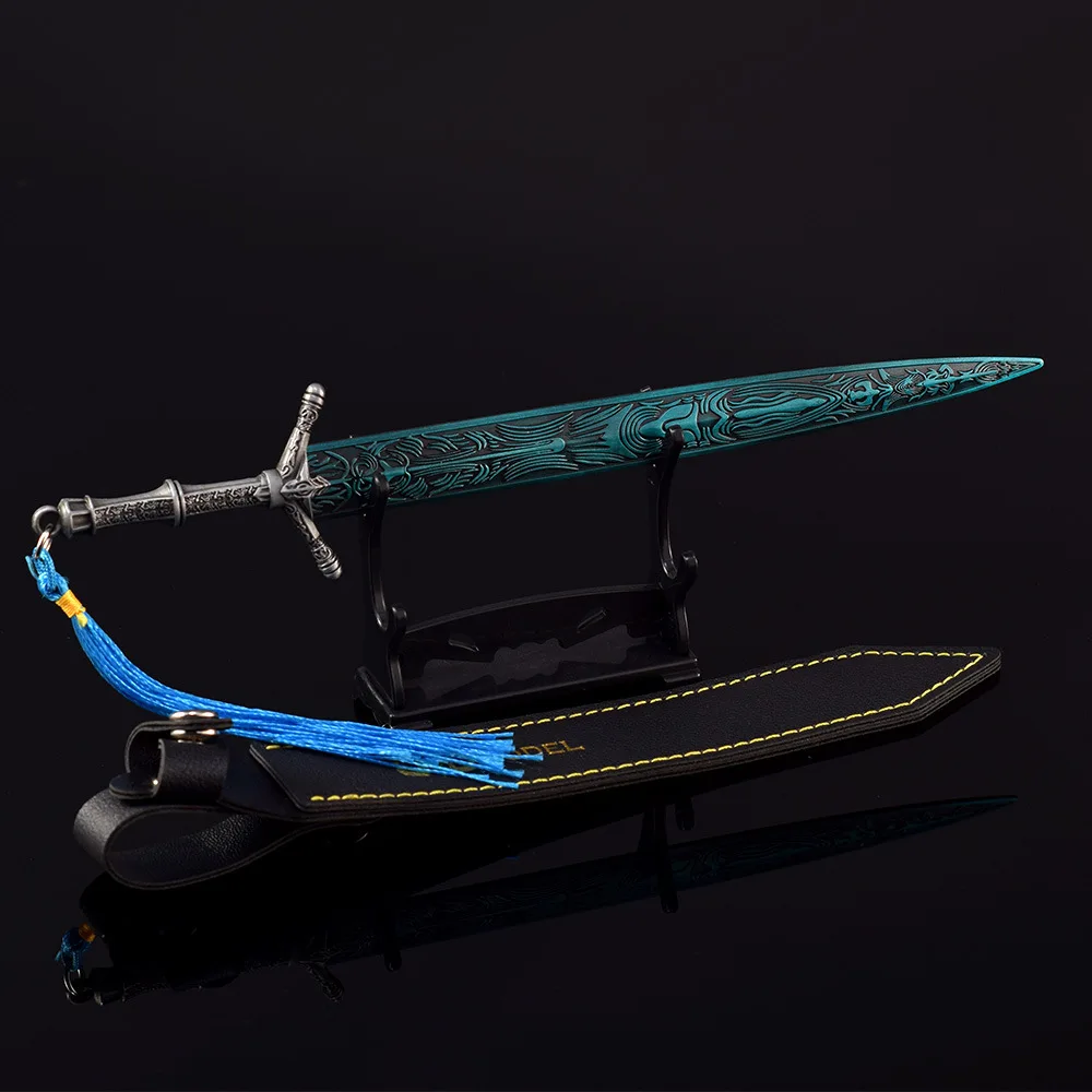 

ER Realms Sacred Moonlight Sword 22.5cm Full Metal Artisan Craft FromSoftware Inspired Souls-like Collectible Gift Decor
