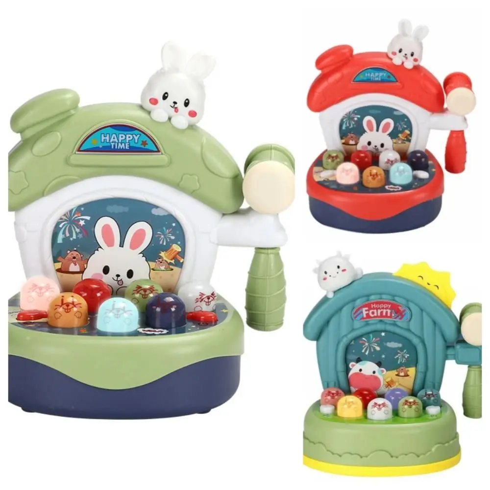 도마뱀 잡기 미니 두더지 장난감 플라스틱 망치 두더지 망치 게임 퍼즐 소리 대화 형 재미있는 바닥 마우스 장난감