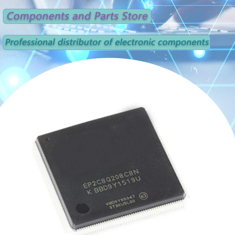 1pcs 100% New EP2C8Q208C8N EP2C8Q208I8N  QFP  Bga Fpga Geïntegreerde Chip Originele Nieuwe
