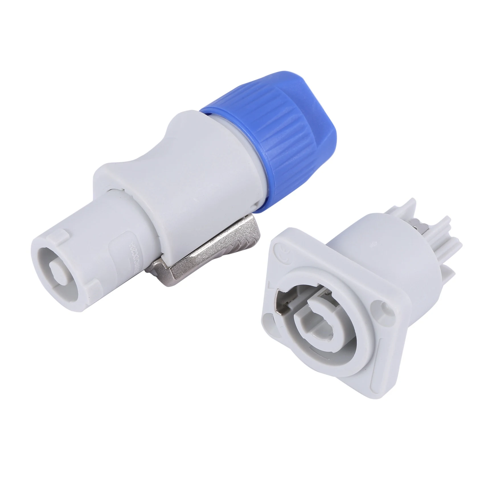 T36C 20X Powercon Type A NAC3FCA+NAC3MPA-1 Chassis Plug Panel Adapter