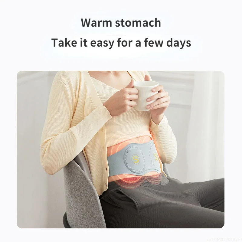 Youpin SKG Massage Belt W7 TE 6 zone Hot Compress Massage EMS + TENS Pulse Smart Control Type-C ricarica massaggiatore per la vita Mijia APP