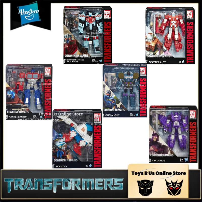 

In Stock Hasbro Transformers Toy War V Level Optimus Prime Attack Silver Sword Hot Machine Gun Hurricane Boy Gift Movable Robot
