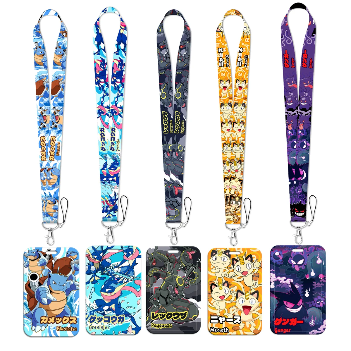 

Anime Lanyard Cartoon Dinosaur Card Holder Neck Strap for Key ID Card Keyring Holder Keychain Cosplay Accessories Gifts