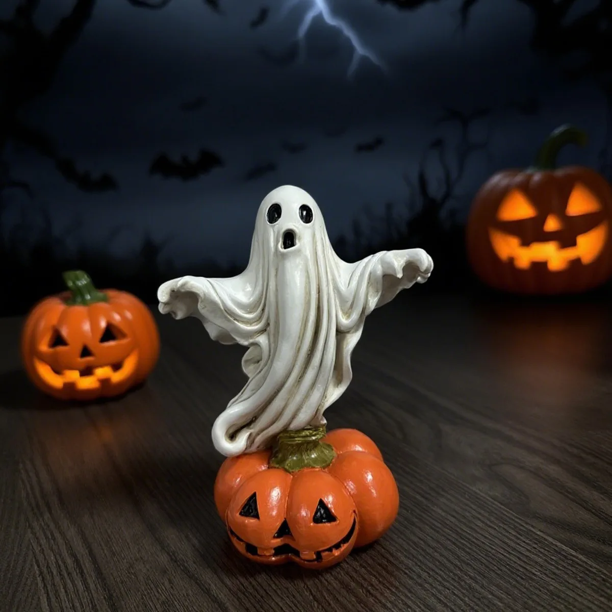 Micro-landscape Halloween Creative Ghost Craft Ornaments Resin Craft Indoor Table Decorations
