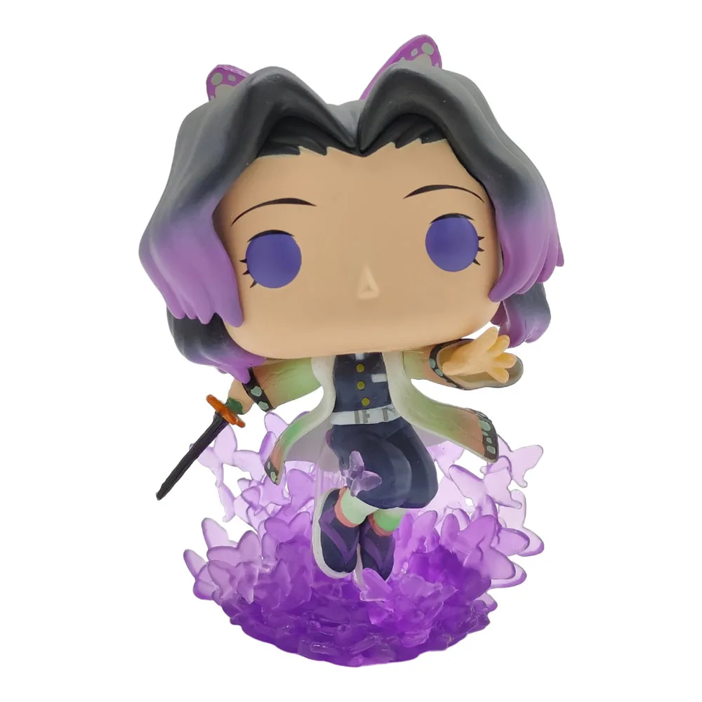 

Demon Slayer 1314 Kochou Shinobu Vinyl Figurine Cute Doll Anime Peripherals Action Figure Collection Model Toys