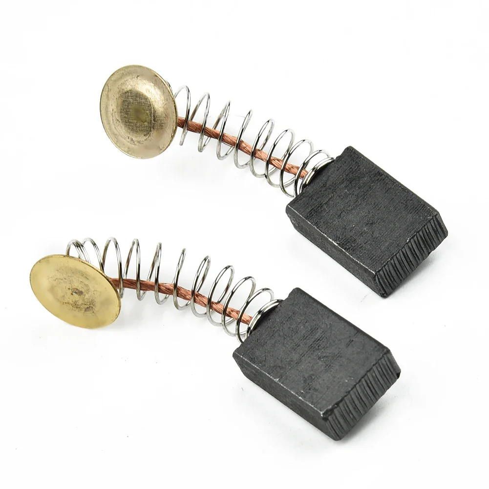 10pcs Carbon Brush Repairing Power Tool Parts Electric Hammer Motor Drill Angle Grinder Replacement 6*12*17mm