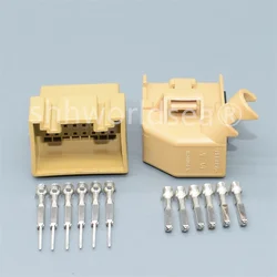 1Sets 16 Pins Car Unsealed Socket For Audi VW 8E0972416A Automotive Gateway Radar Control Box Wire Connector With Wires