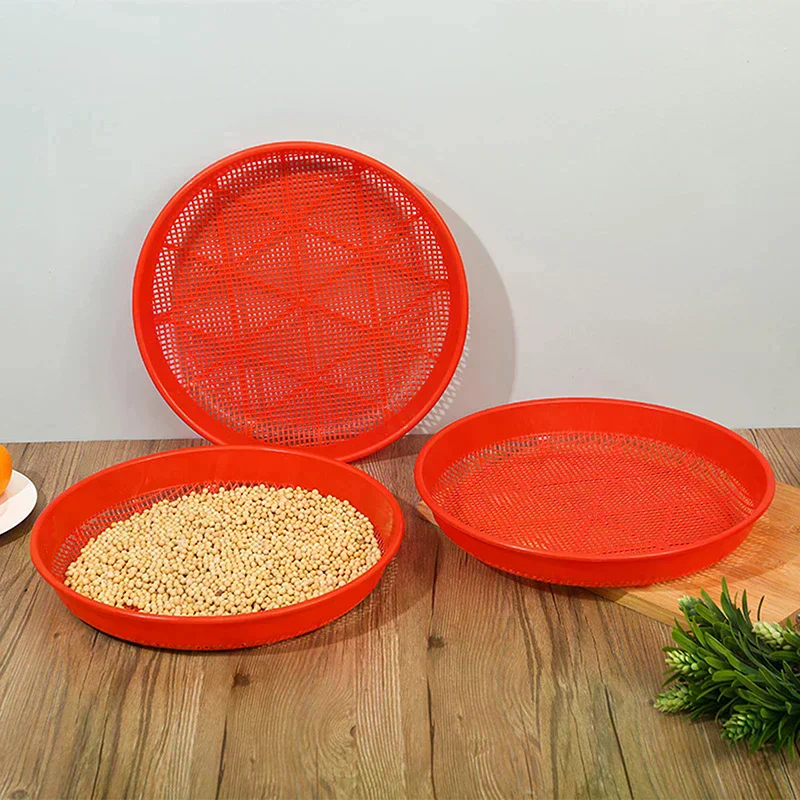 Sieve Plastic Garden Sifter Gardening Seedling Tool For Garden Sand Soil Compost Stone Mesh Gardening Tool Garden