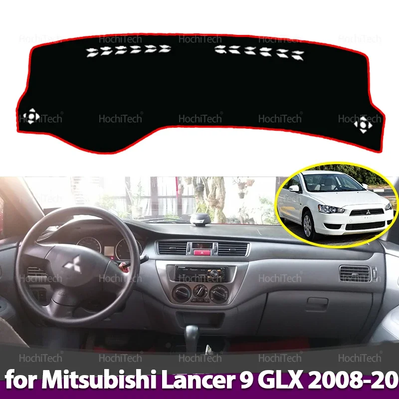Dashboard Cover Board Anti-Slip Mat Protect Pad Car Sunshade Carpet Rug For Mitsubishi Lancer 9 GLX Ninth Generation 2008-2020