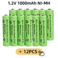 12PCS AAA 1.2V NI-Mh