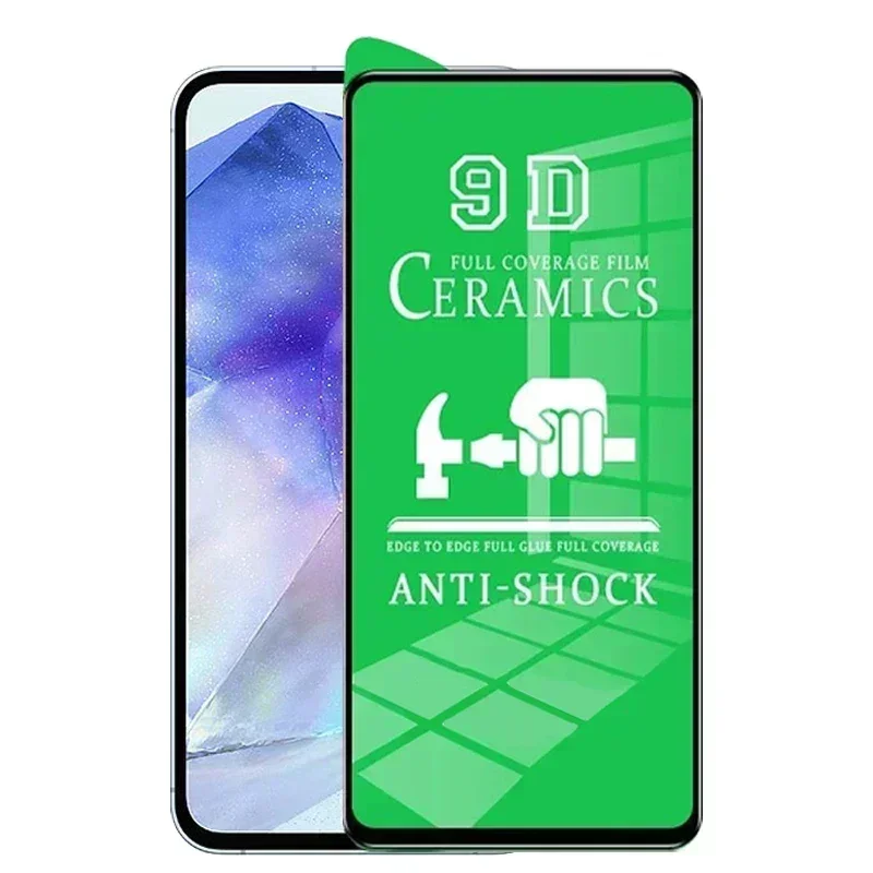 5PCS Ceramic Film For Samsung A55 A54 A35 A25 A24 A15 A14 A34 A50 A53 A12 A73 A33 A72 A52 A23 A51 A71 A13 A34 Screen Protector