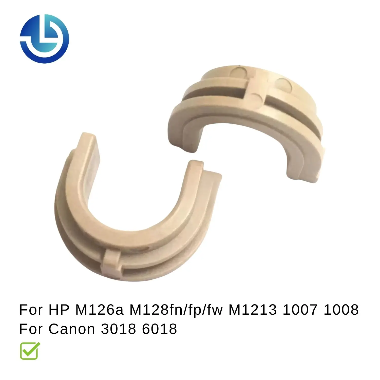 Durable Fuser Lower Roller Bushing for HP LaserJet M126a M128 M1213 1007 1008 Canon 3018 6018 Printer Fuser Sleeve