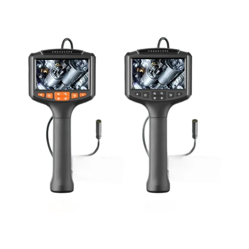 

High definition screen IPS visual endoscope industrial pipeline car maintenance engine carbon deposition detection probe