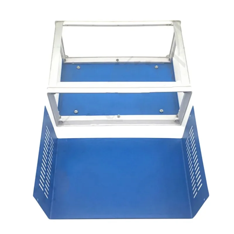 

A69ejunction Box Blue Metal Project Box DIY Electric Enclosure Case Preventive Case Electrical Box