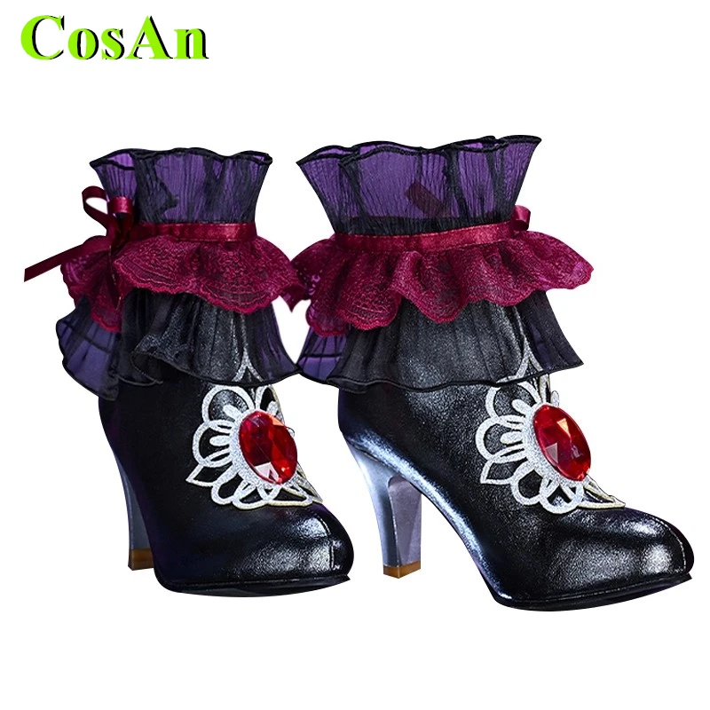 

CosAn Game Identity V Miss Pomegranate Skirt Shoes Cosplay Costume Little Girl Augur Party Role Play Clothing