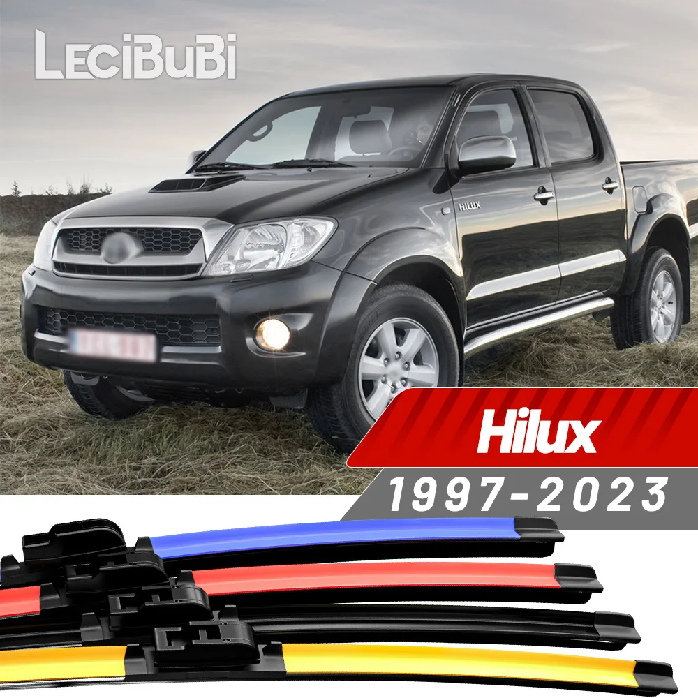 

2pcs For Toyota Hilux 1997-2023 2016 2017 2018 2019 2020 2021 2022 2023 2024 Front Windshield Wiper Blades Windscreen Wipers