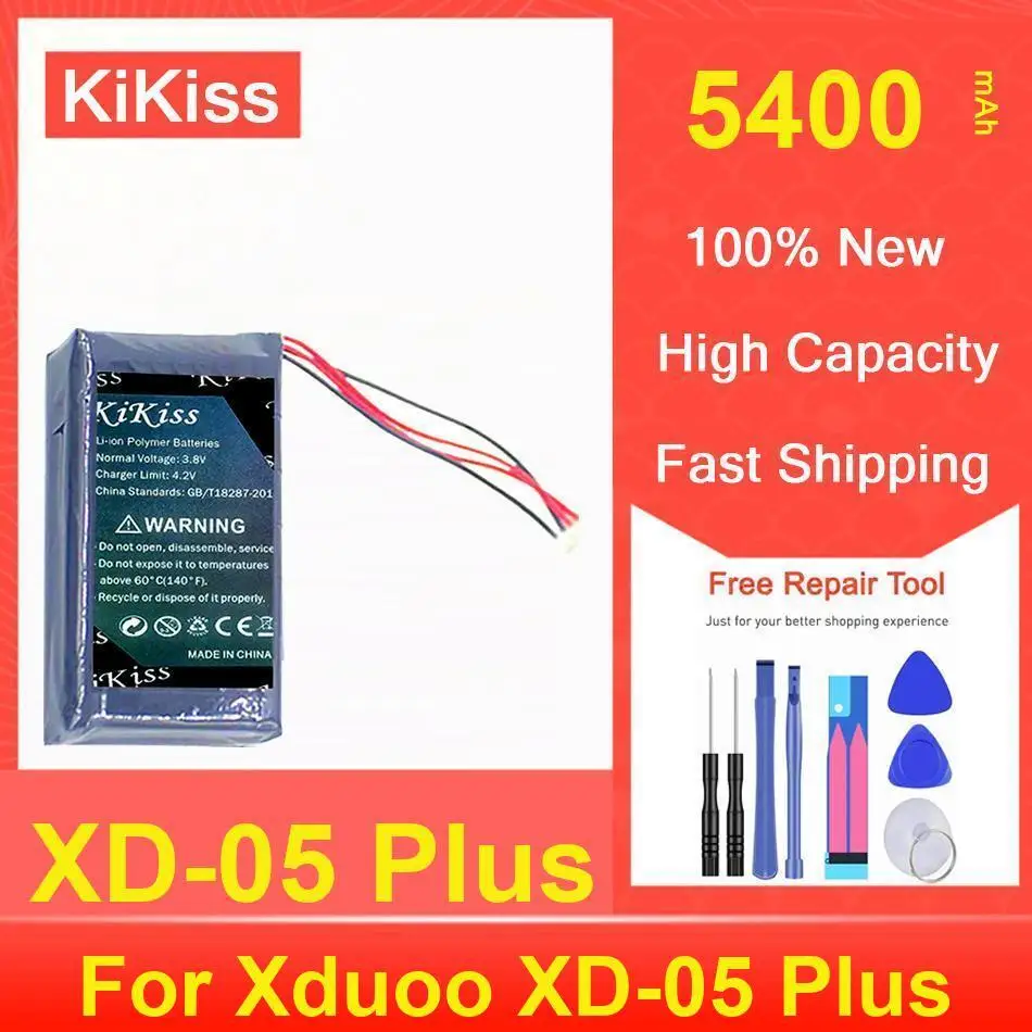 

Kikiss Battery 5400Mah XD-05 Plus For Xduoo