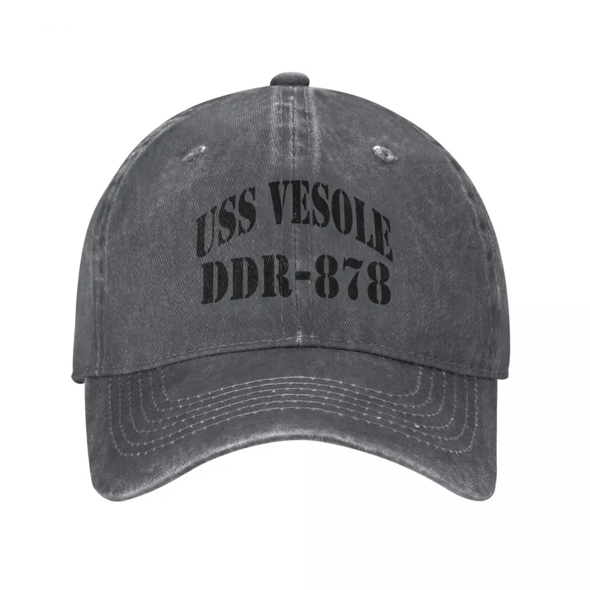 

USS VESOLE (DDR-878) SHIP'S STORE Baseball Cap Sun Hat For Children dad hat Female Men's