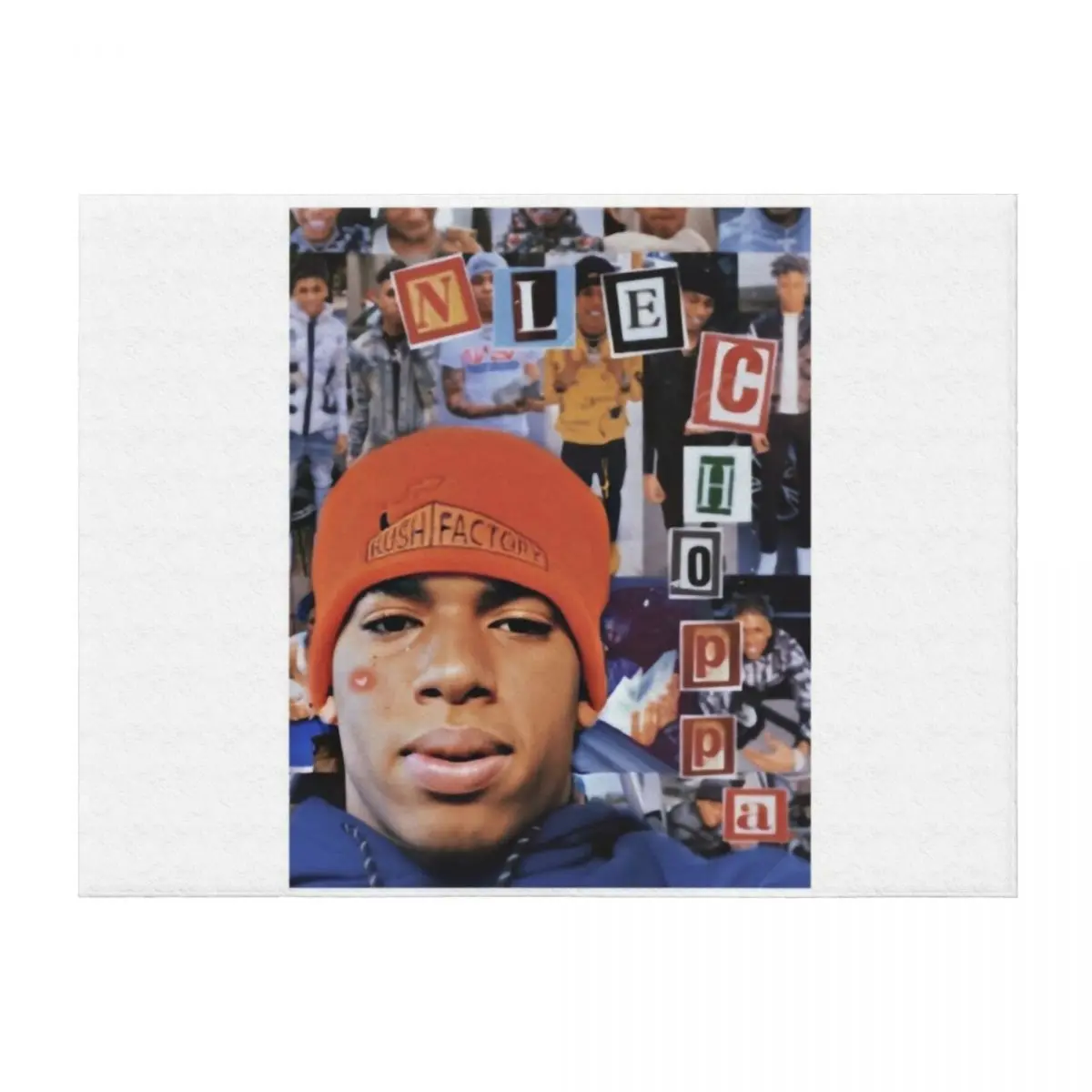 

NLE Choppa Fan Art & Gear Throw Blanket bed plaid Sofa Throw Blankets Sofas Of Decoration Tourist Blankets