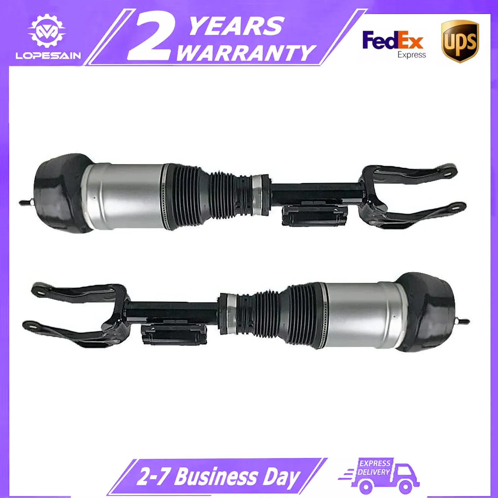 Pair Front Left+Right Air Suspension Shock Strut For Mercedes GLE C292 GLE350 GLE500e 43 63 .2923203213 2923204013  2923203113