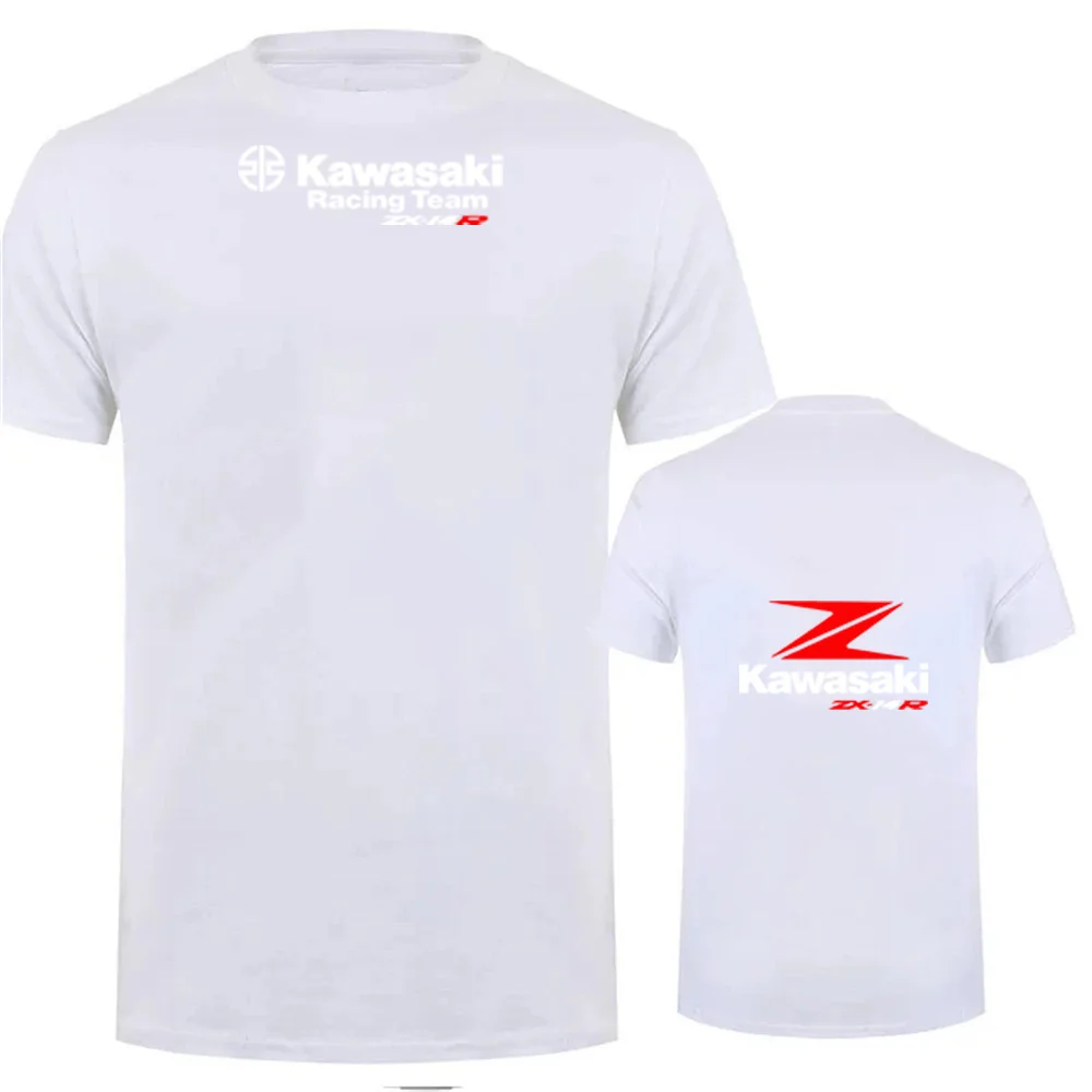 

2025 Kawasaki Men's Summer New Loose Comfortable Top, Outdoor Leisure Sports Quick Drying Sweat Absorbing Fashion T-shirt