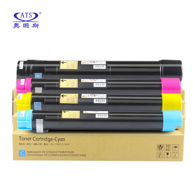 1PC WorkCentre III C7425 C7428 C7435 Toner Cartridge For Xerox AP III DocuCentre III C2200 C2201 C2250 C2205 C3305 C3300