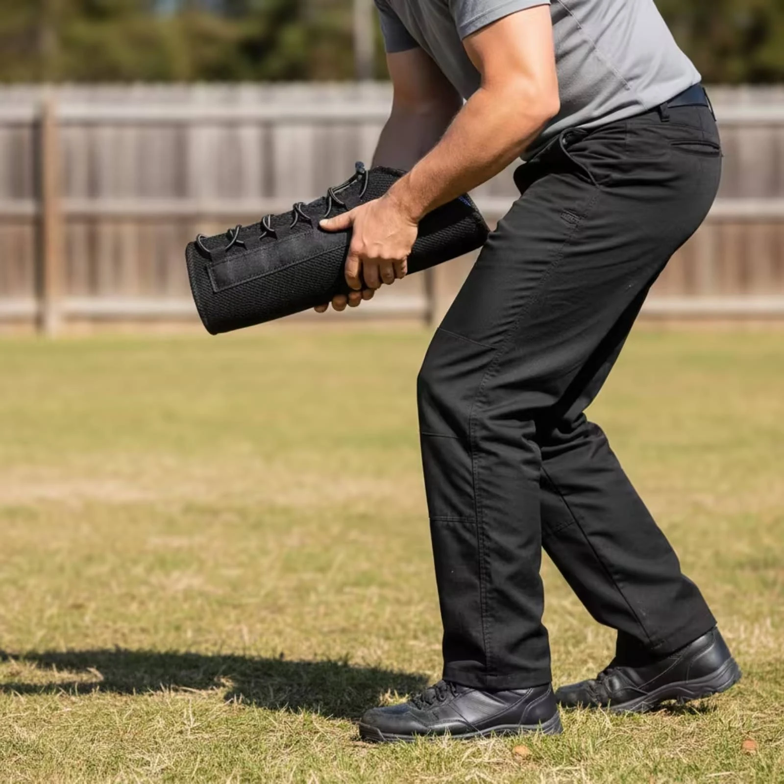 Dog Training Bite Sleeve Long-Lasting Bite Sleeve with Lace-up Closure Adjustable Easy to Use for Handlers