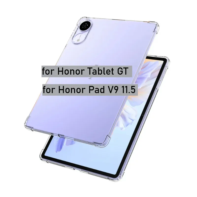 

Case For HUAWEI Honor Tablet GT 11.5"2025 Pad GT Airbag Anti-drop Transparent Honor Pad V9 11.5 inch Silicone Protective Shell