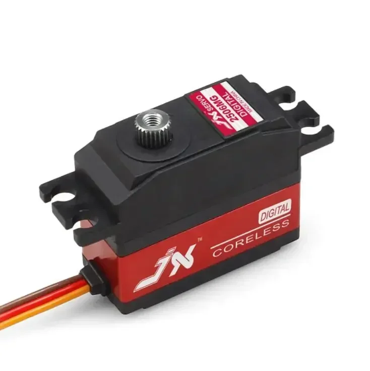 JX Servo PDI-2506MG 6.6KG Metal Gear Digital Coreless Servo for RC Car, 450/500 Helicopter, Fixed-Wing Airplane, High Torque