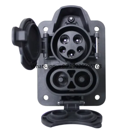 

Новый порт CCS1 Combo1, разъем для зарядки постоянным током 1000В, автомобильный боковой входной коннектор 200А для электромобилей