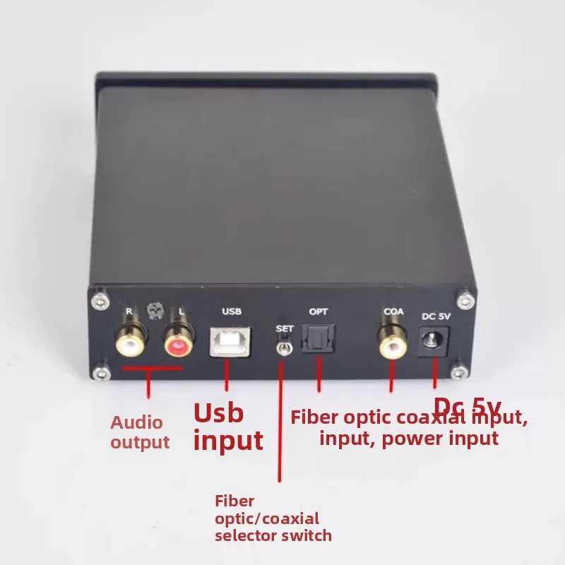 T2 audiophile-grade hi-fi dac - optical, coaxial, usb, dual tda1305t, pc usb sound card