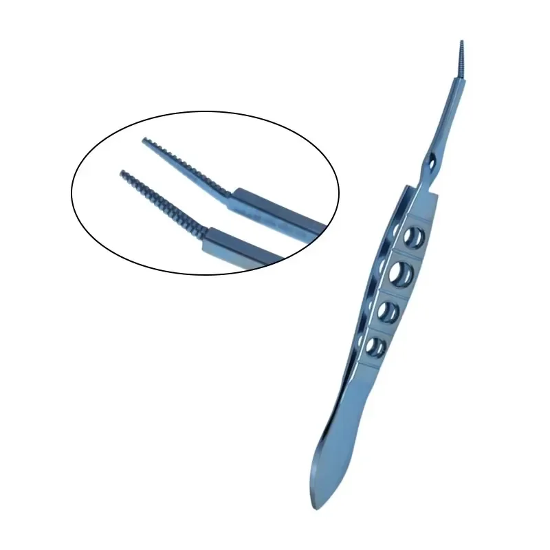 Titanium Alloy Nucleus Tweezers Forceps Watzke Sleeve Spreading Forceps Ophthalmic Eyelid Instrument