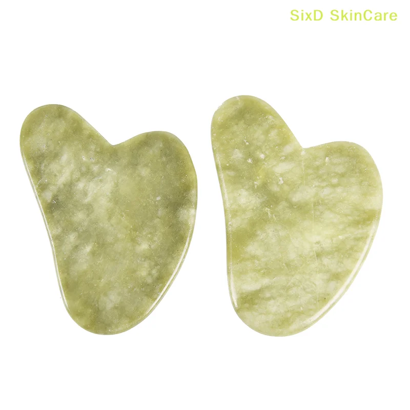 Outil de massage Gua Sha naturel pour le visage et le corps, planche de SPA, soins du visage diversifiés, 1PC