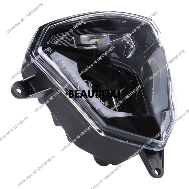 Factory Hot Selling Supermoto Accessories Enduro LED Headlights for Enduro Racing 125 250 300 2T 4T Dirt Bike H
