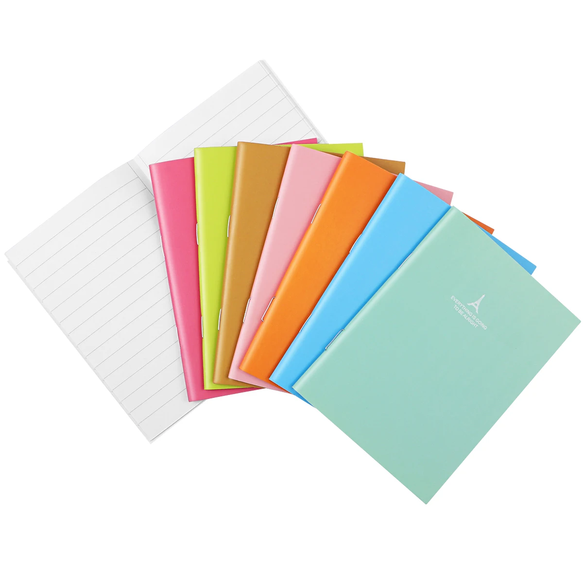 24PCS Small Composition Notebook Pocket Notebook Notebook Packs Memo Books Pocket Journal Travelers Notebook Cover