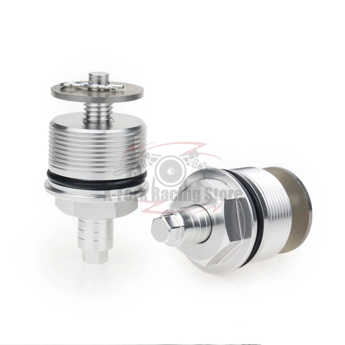 Preload Front Fork Bolts Covers Cap Adjusters For Honda NSR125 SP 1994-1998 35mm fork