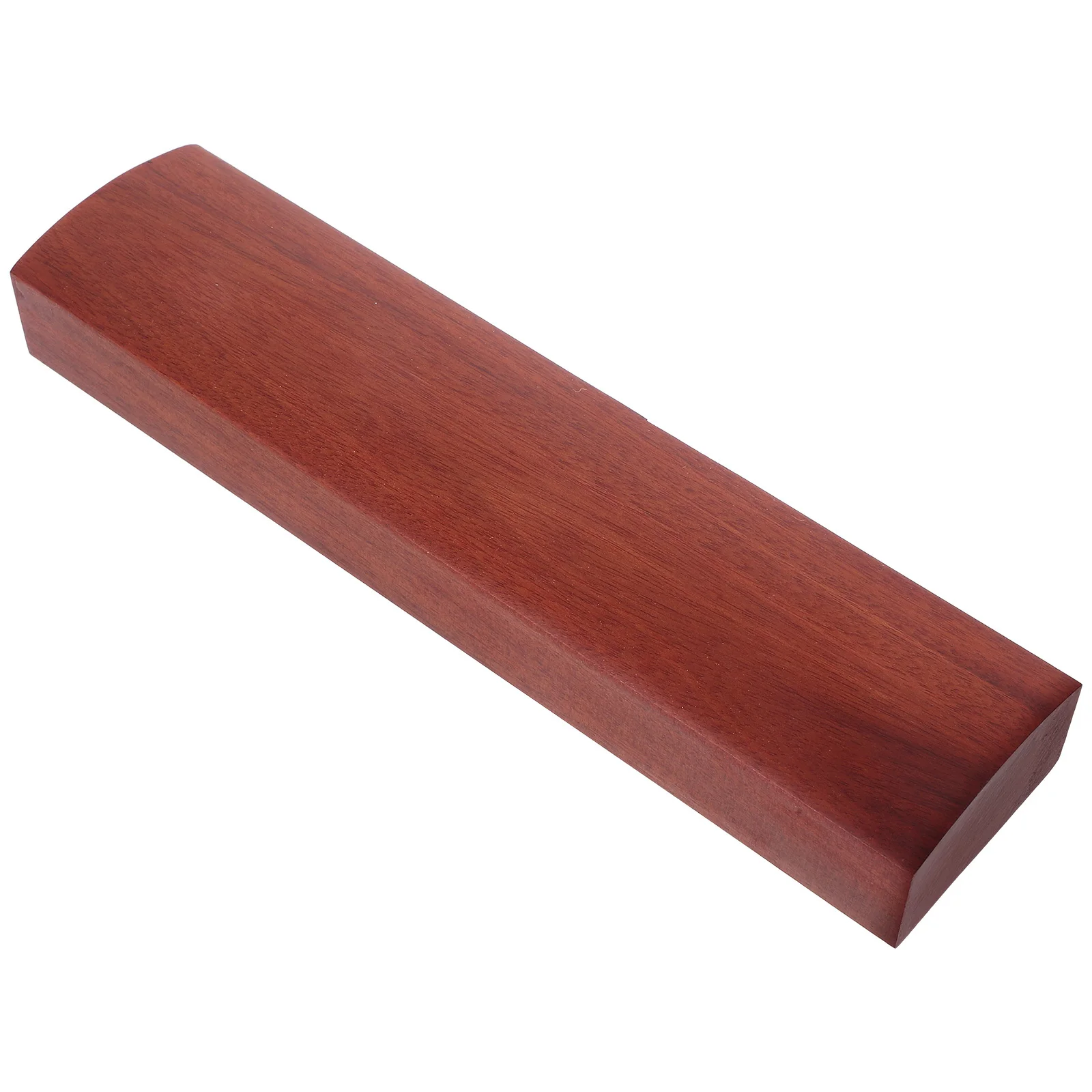 Red Sandalwood Paperweight Rectangular Wood Block For Calligraphy Practice Painting Writing Desk Tool Wooden Paper Weights