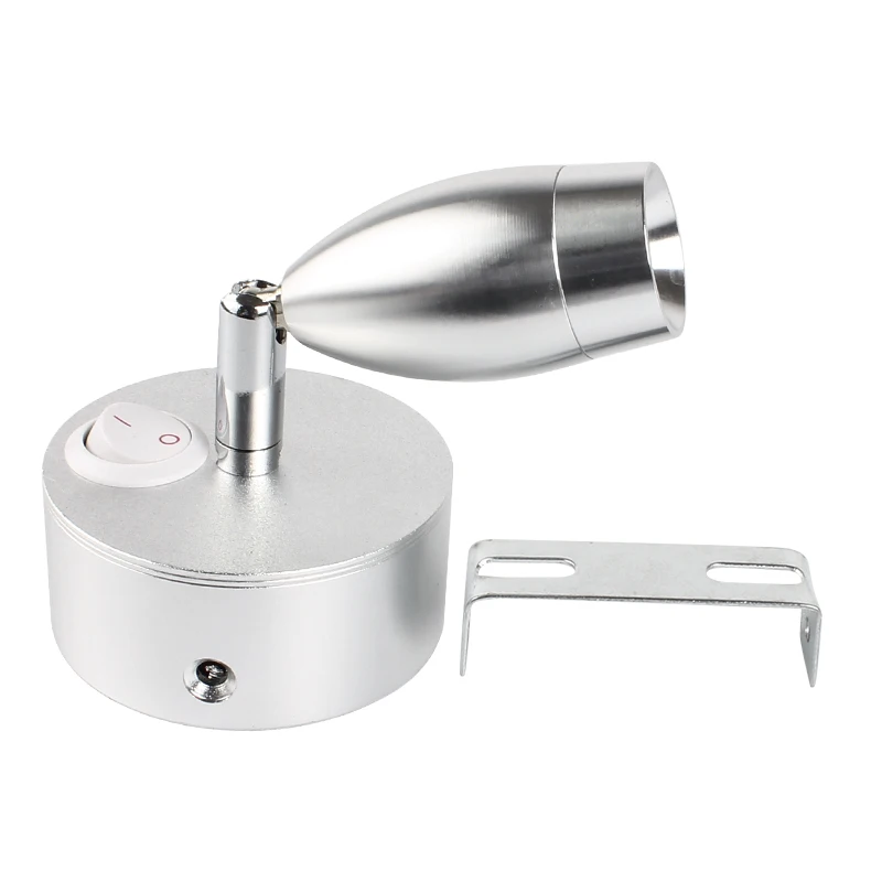 

TYTXRV DC12V RV Internal Spotlight Light Emitting Diode Reading Rotary Wall Light with Boat Mount USB Charging