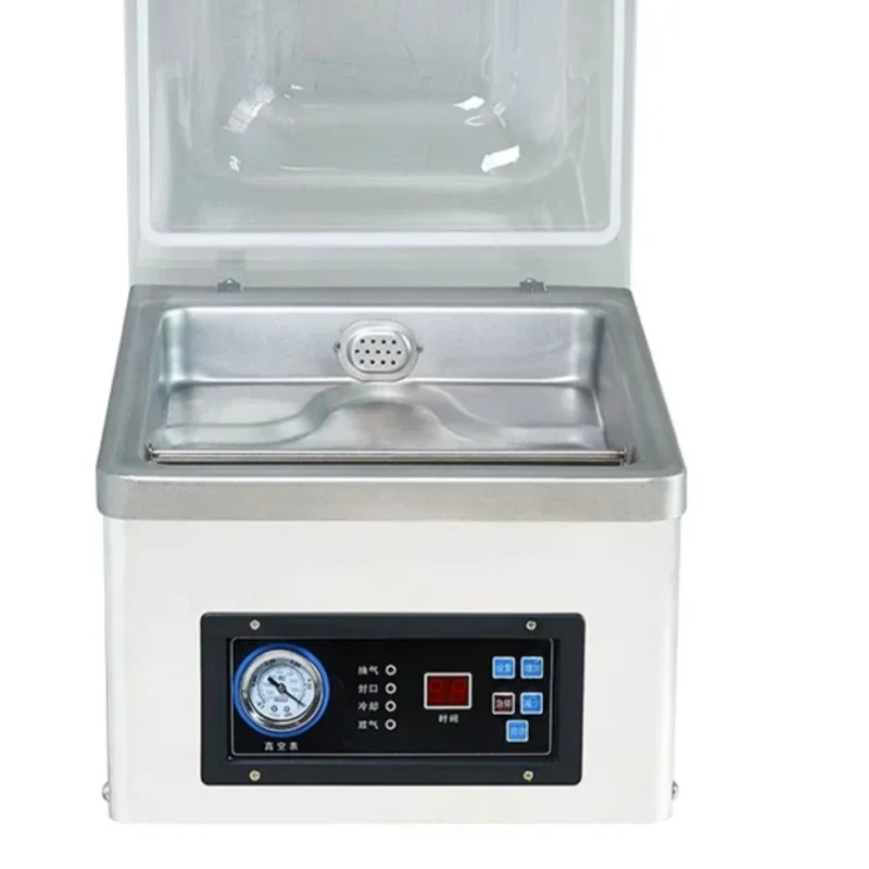 

FQ260 Desktop Red Sausage Seafood Food Vacuum Packaging Machine