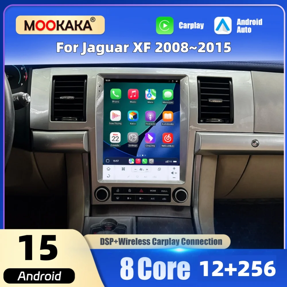 RHD LHD Car Multimedia Player Android Screen Car Radio For Jaguar XF 2008~2015 Car Radio GPS Navigation CarPlay Auto Head Unit