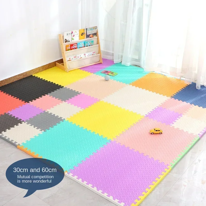 Foam Floor Mat Children Baby Crawling Mat Foam Mats Living Room Stitching Jigsaw Puzzle Mats Floor Mat