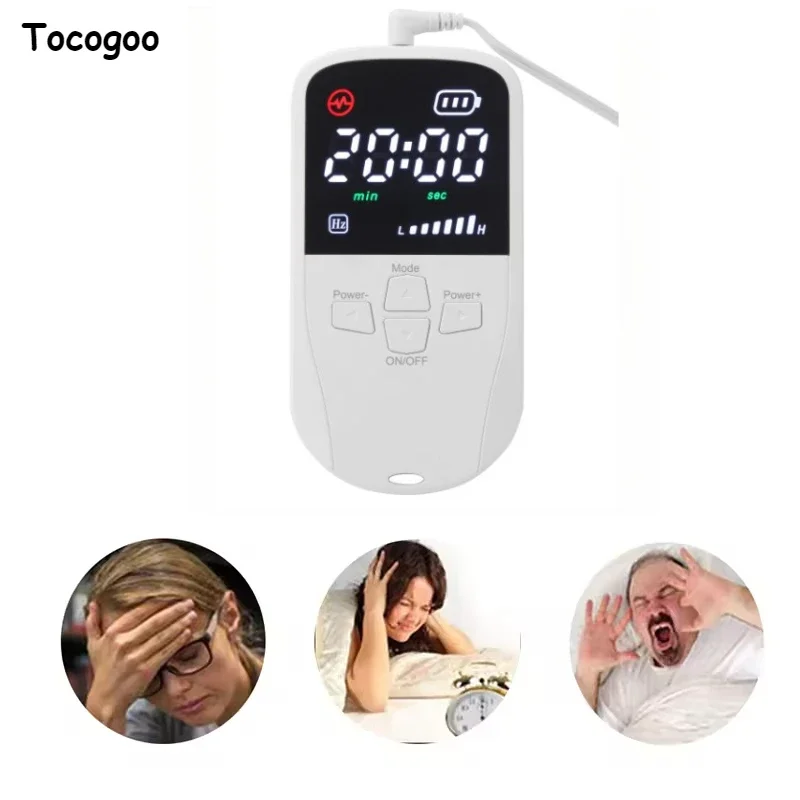 

Smart Sleep Instrument Anxiety Relief Neuro Sleep Nerves Insomnia Soothe Device Healthy Pulse Stimulation Hand Held Sleeping