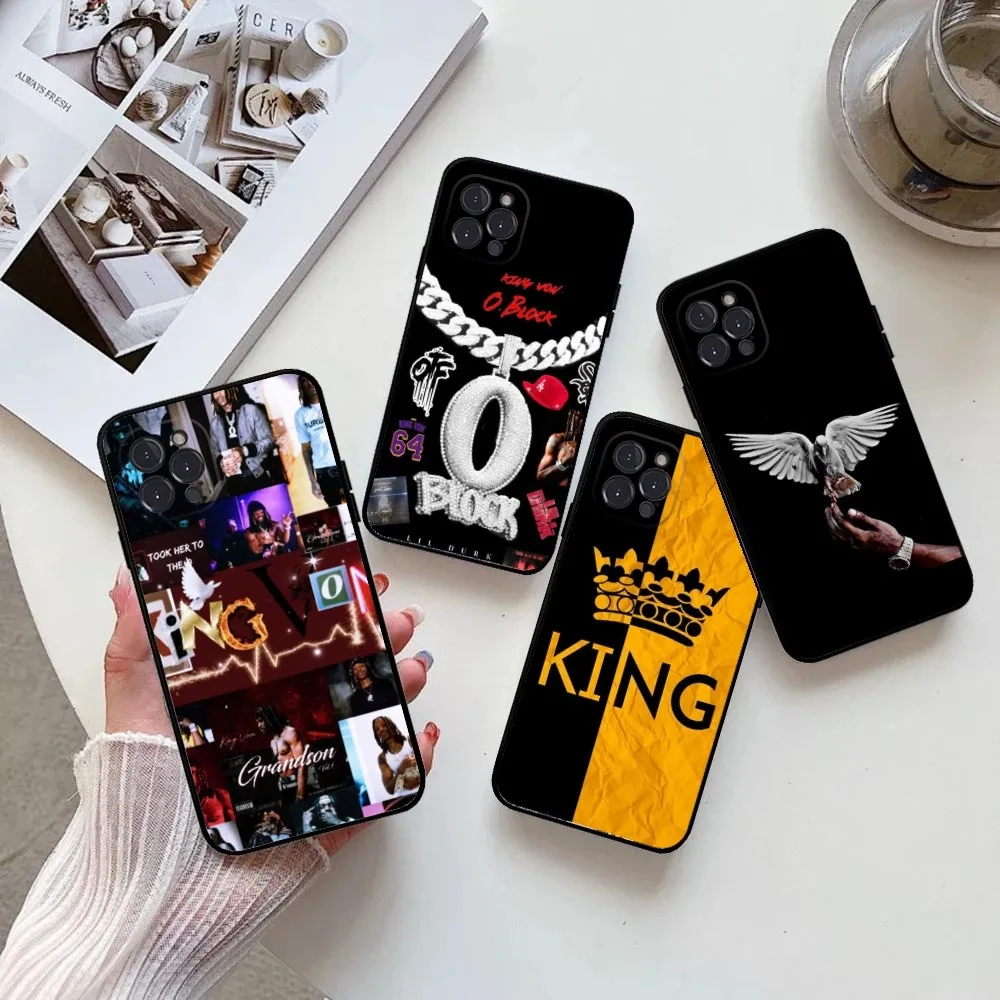 Rapper K-King V-Von Phone Case  for IPhone 15,14,13,12,11,Pro,Max,Mini,8,7,Plus,SE2,X,XR,XS,MAX Silcone Soft Covers